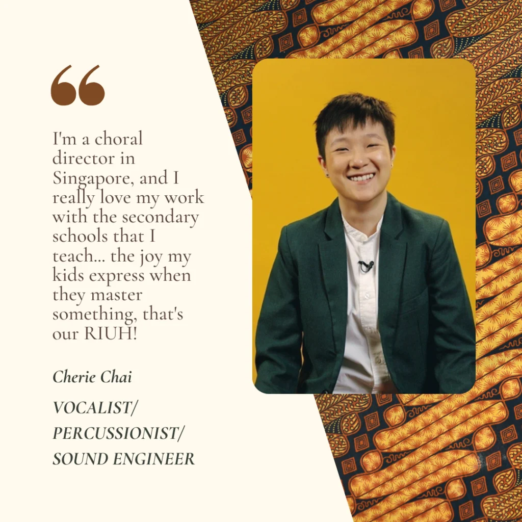 Cherie Chai RIUH quote